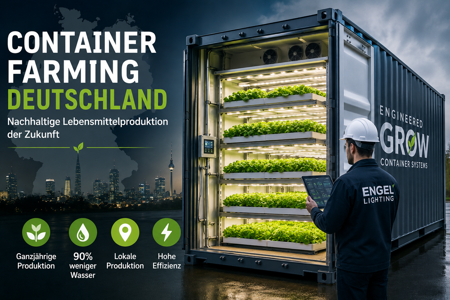 Container Farming Deutschland – Chancen, Kosten und Vorteile