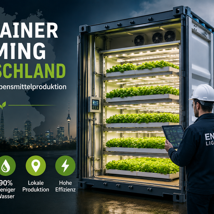 Container Farming Deutschland – Chancen, Kosten und Vorteile
