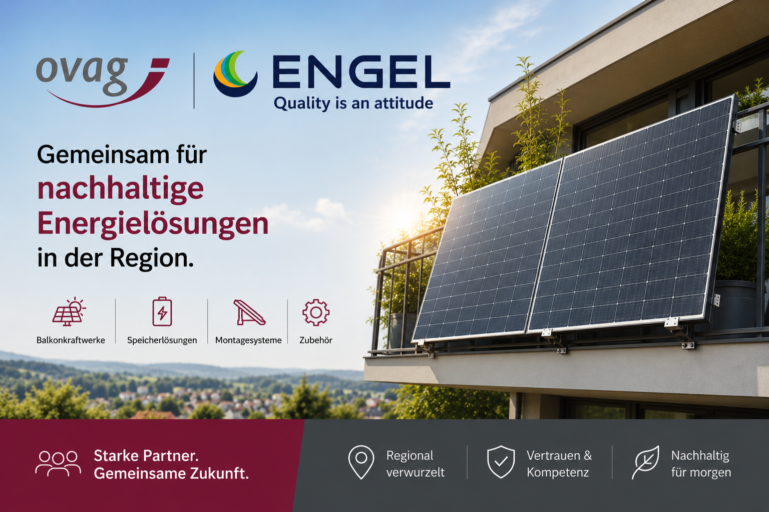 Nachhaltige Energielösungen mit ENGEL Lighting und OVAG