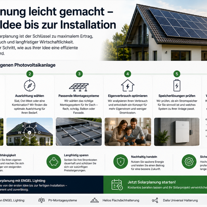 Solarplanung leicht gemacht – Von der Idee bis zur Installation