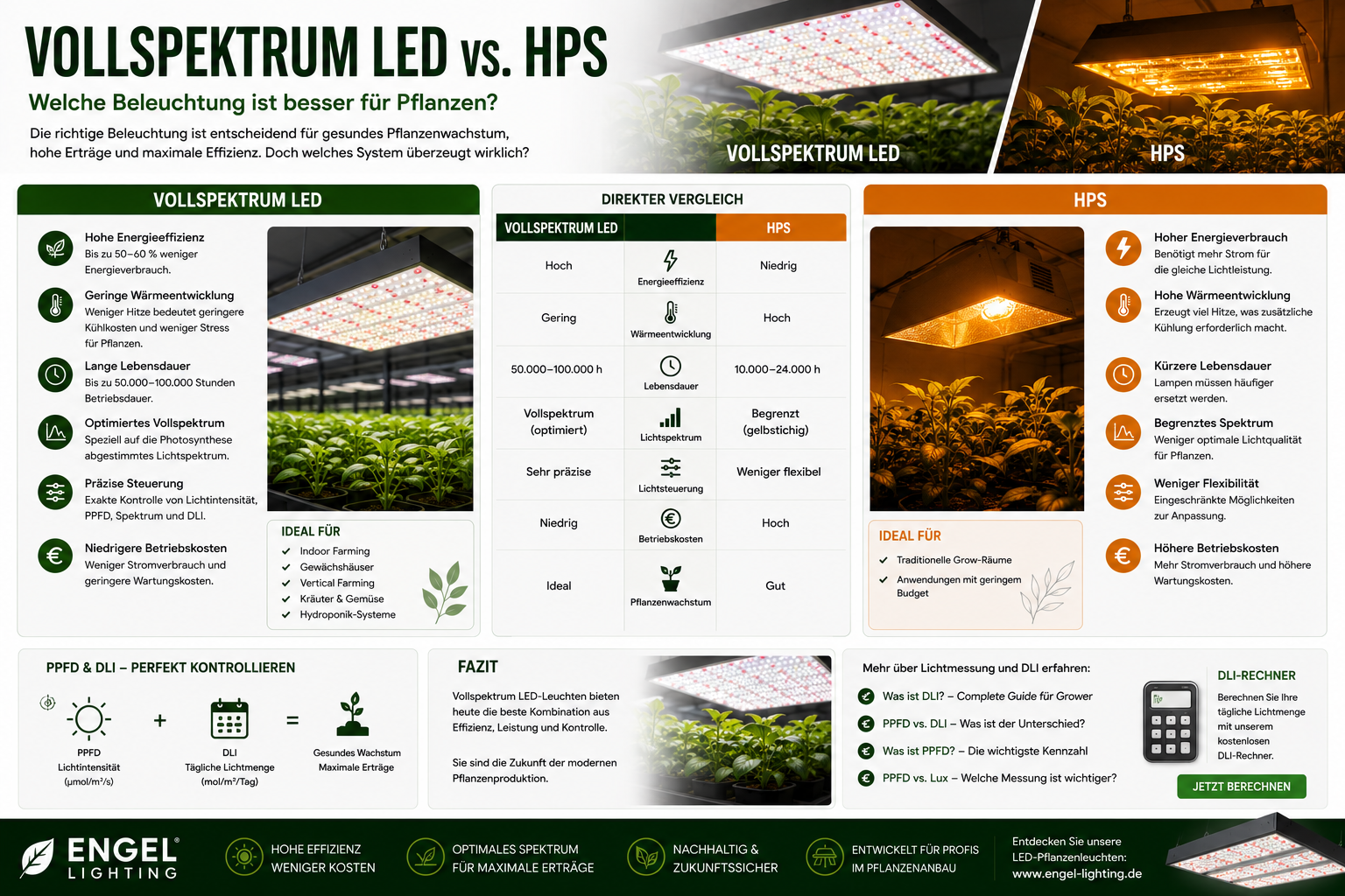 Vollspektrum LED vs. HPS – Welche Beleuchtung ist besser?