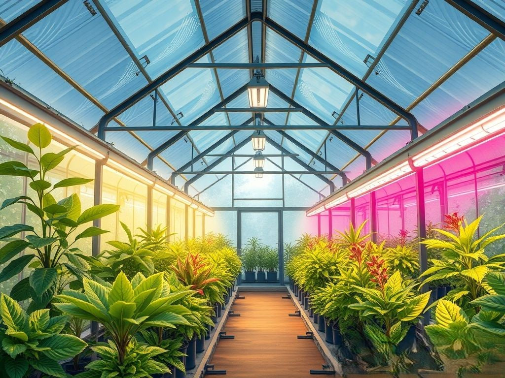 Wie Tageslicht und LED-Beleuchtung gemeinsam das Pflanzenwachstum verbessern können Engel Lighting 