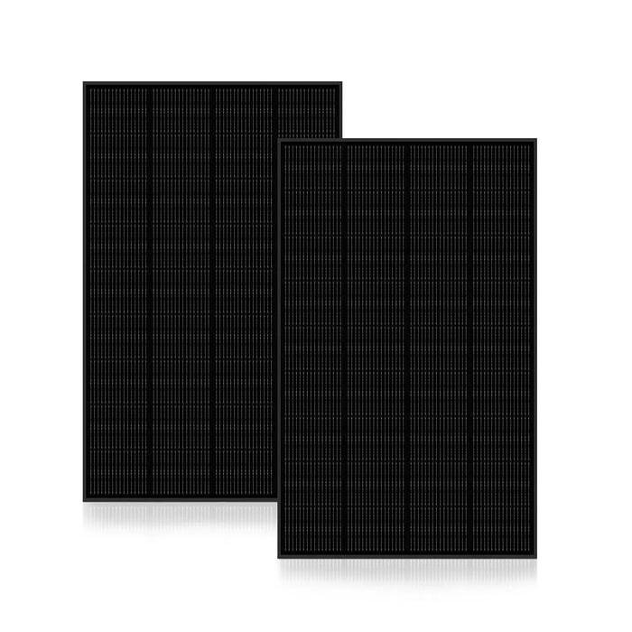 Sunshare 800W Balkonkraftwerk Set  4x 200W Ultra Leichte Module Ideal für schmale Balkone & einfache Montage Maximale Ausbeute auf kleiner Fläche TÜV-geprüft