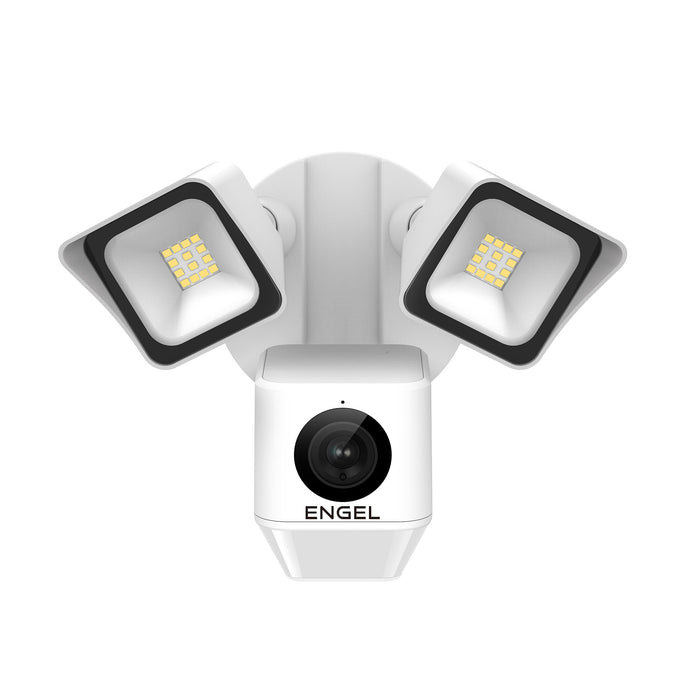 Engel NoxCam Floodlight Cam WiFi Full-HD Black – smarte Außenleuchte mit integrierter Sicherheitskamera Engel Lighting 