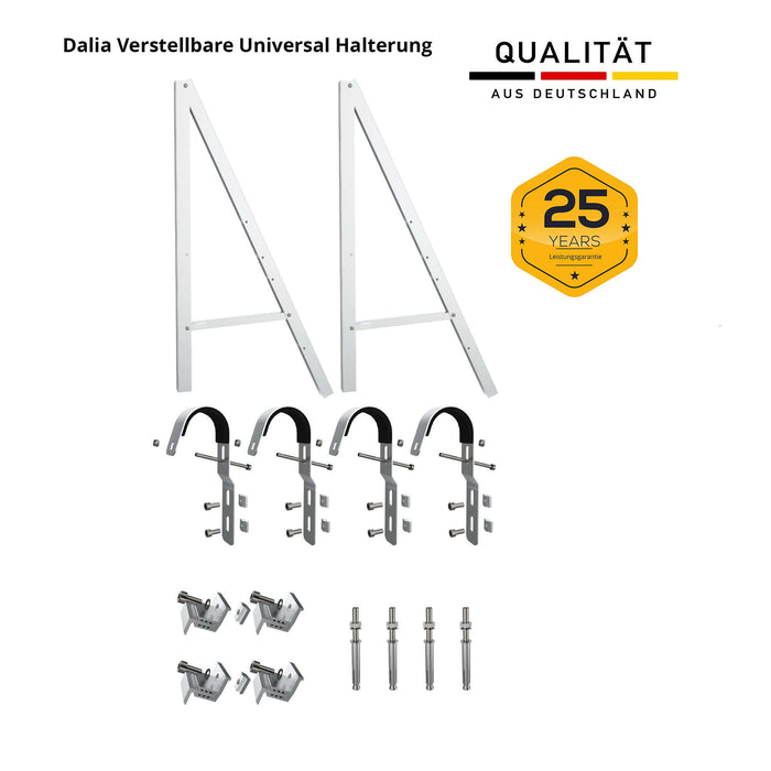 Engel Dalia Balkonkraftwerk halterung Universal flexible einstellbarer winkel Aluminium