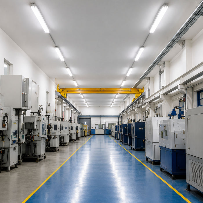 Engel Theia LED-Feuchtraumleuchte 1500mm | 30–54W | IP66 IK08 |3000K/4000K/6500K | Lager Werkstatt