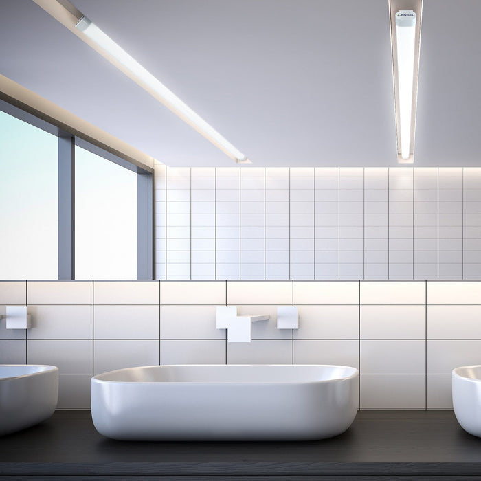 12er Set - Engel Exton Eco Hochwertige LED Feuchtraumleuchte