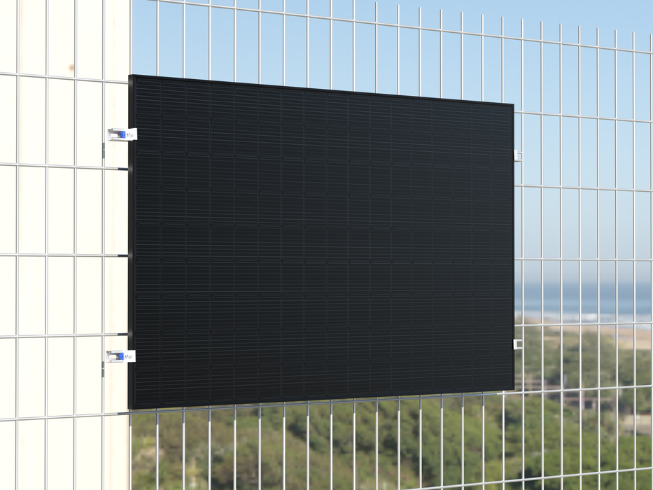 Engel Eris Premium Solarmodul-Halterung – PV-Befestigungssystem für Gitterzäune & Metallzäune Engel Lighting 