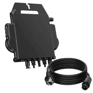 Engel Solar Starter-Bundle 800 W | APsystems EZ1-M und 5 m Schuko-Kabel | Mikrowechselrichter Set | Balkonkraftwerk Anschluss für Plug-and-Play Solar
