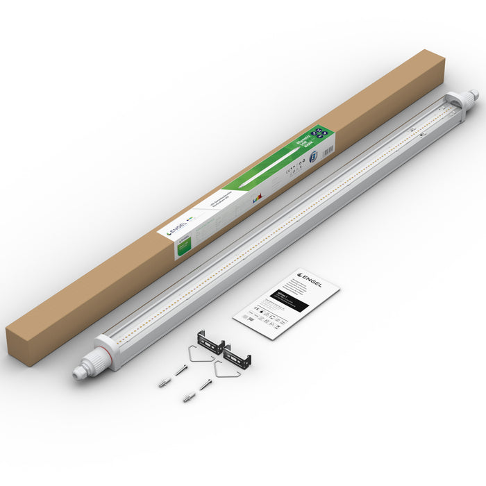 eGrow 1 Nova LED-Pflanzenleuchte 32 W Vollspektrum | 120 cm Grow Light für Blattgemüse, Kräuter & Keimlinge, IP65 wasserdicht & energieeffizient