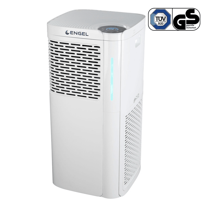 Luftreiniger MaxAir 800m³ pro Stunde 2 x UVC / 2 x HEPA H13-H14 / 2 x Aktivkohlefilter Wifi Fernbedienung/ TÜV Süd & GS zertifiziert