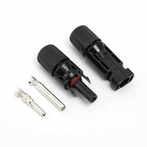 Solar Stecker und Buchse Solarsteckverbinder IP68 1500V MC4 kompatibel für Solarkabel 2,5/4/6mm²