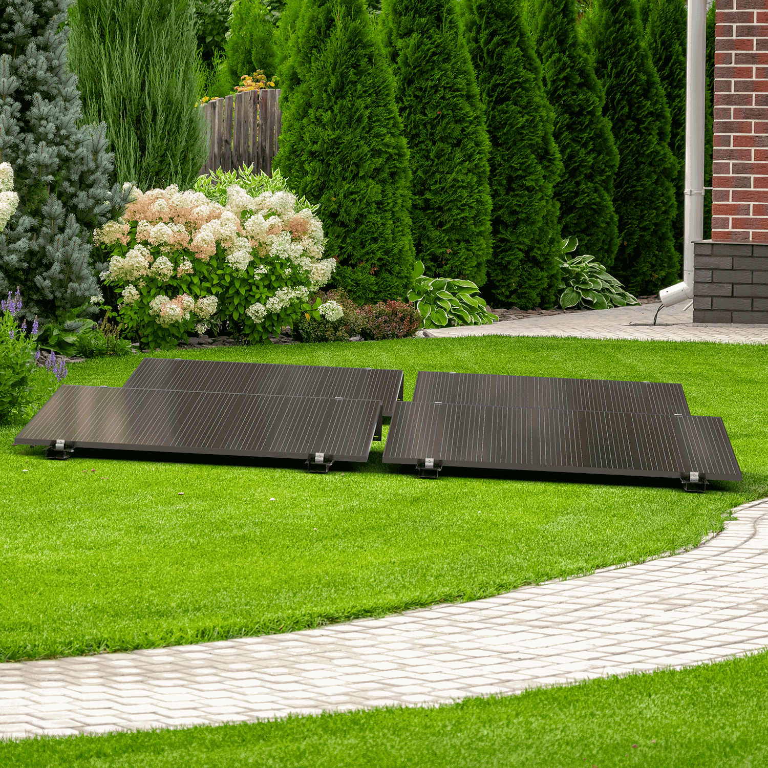 SolarLux Balkonkraftwerk Garten